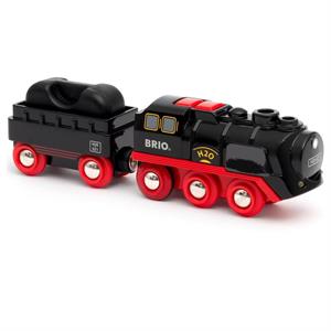 Brio World Battery-Operated Steaming Train